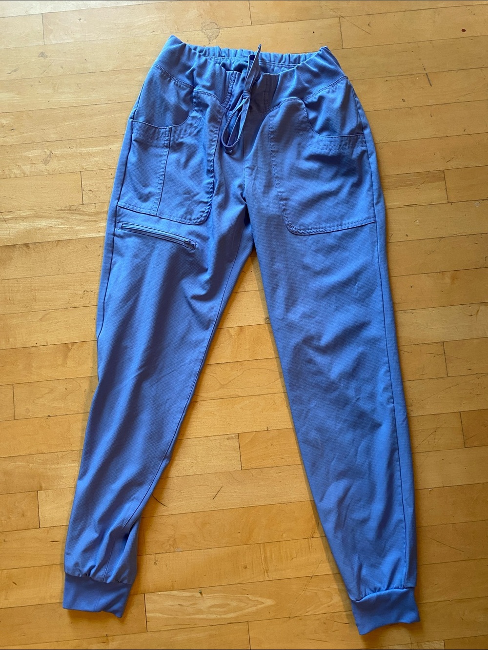 Women’s HeartSoul Ceil Blue Jogger Scrub Pants